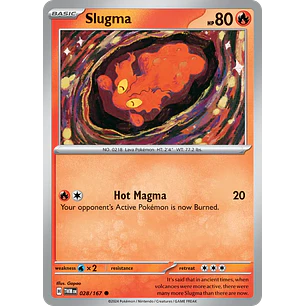 Slugma - sv6-028-normal-NM