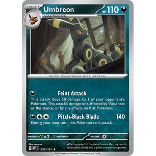 Umbreon - sv8pt5-059-reverseHolofoil-NM