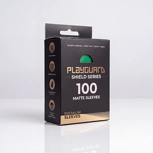 PlayGuard® Protectores Matte 100u – Sleeves TCG