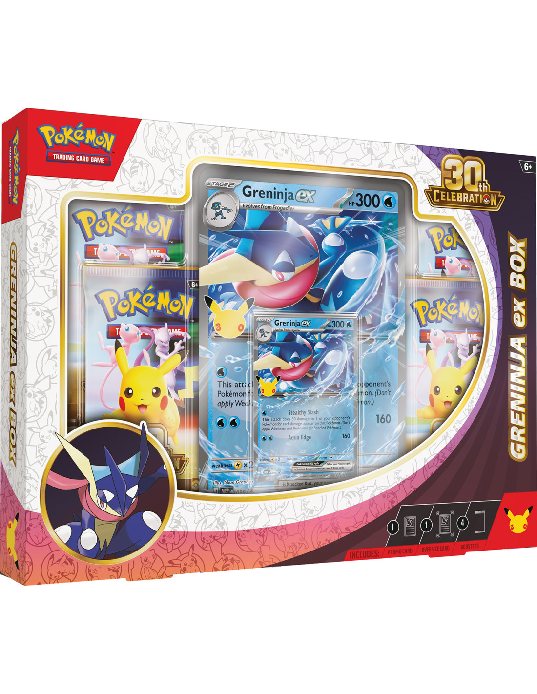 30th Celebration Ex Box (Greninja) - Bundle | Ingles 1