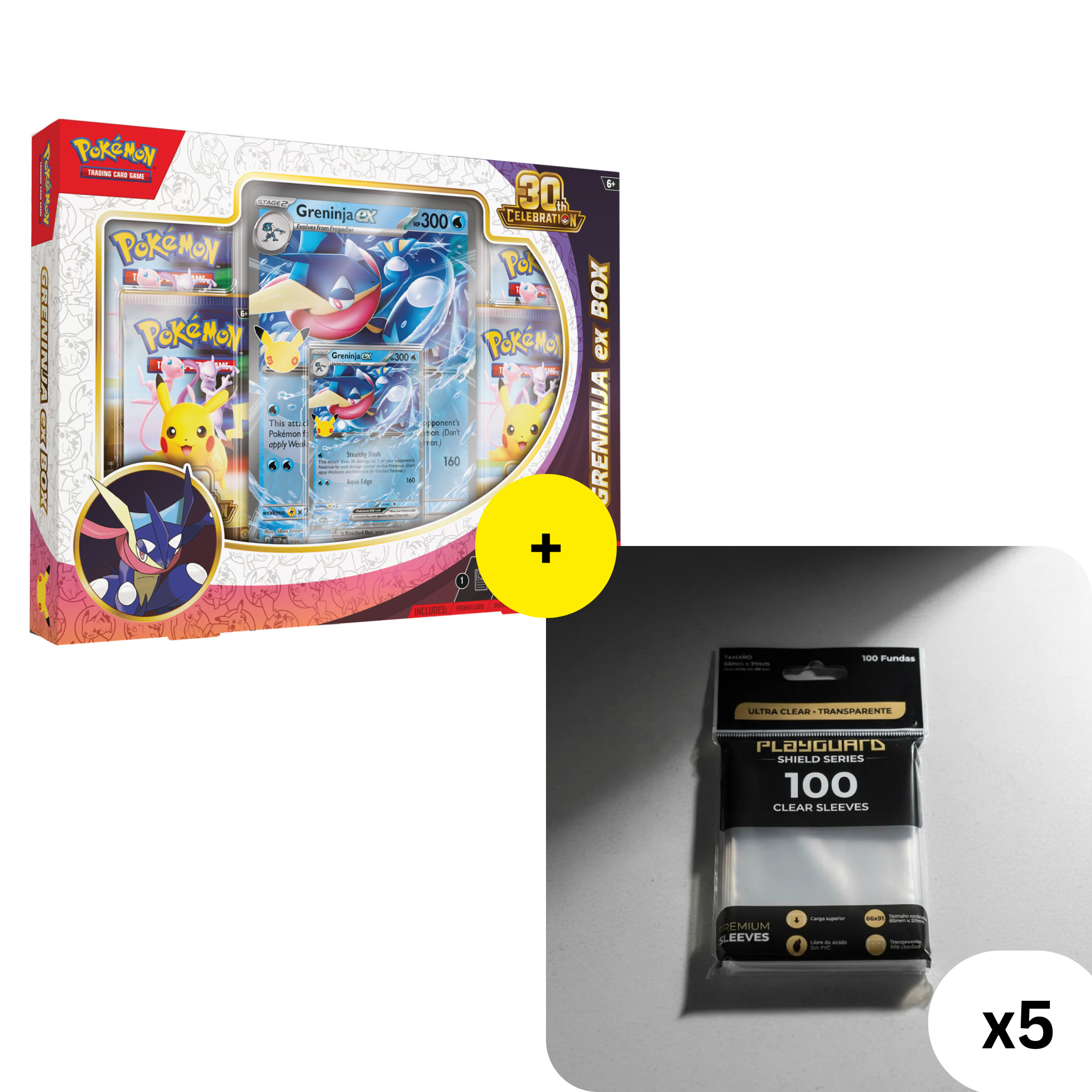 30th Celebration Ex Box (Greninja) - Bundle | Ingles 6