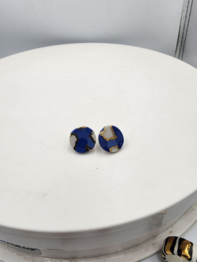 Aros pequeños azules 1