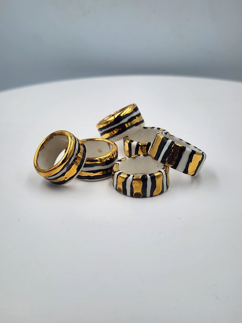 Anillos de porcelana