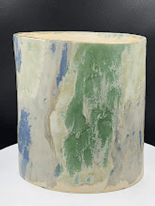 Macetero verde grande