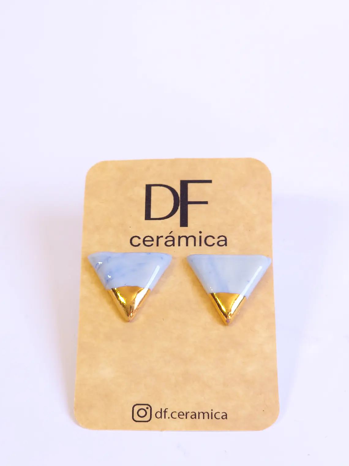 Aros triángulo celeste 1