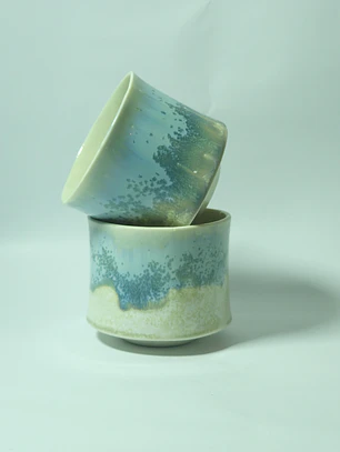 Juego tazas porcelana para café