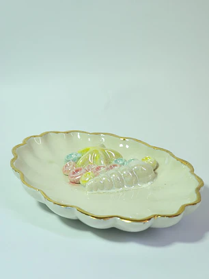 Joyero porcelana marino