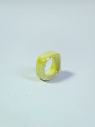 Anillo Candy Amarillo talla 21