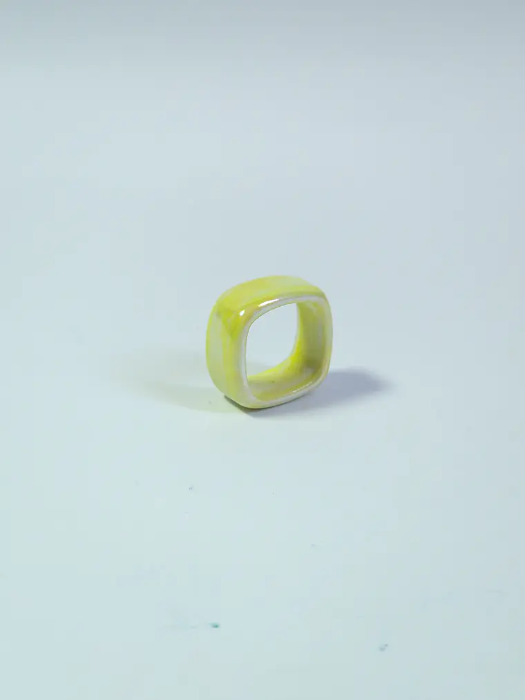 Anillo Candy Amarillo talla 19 2