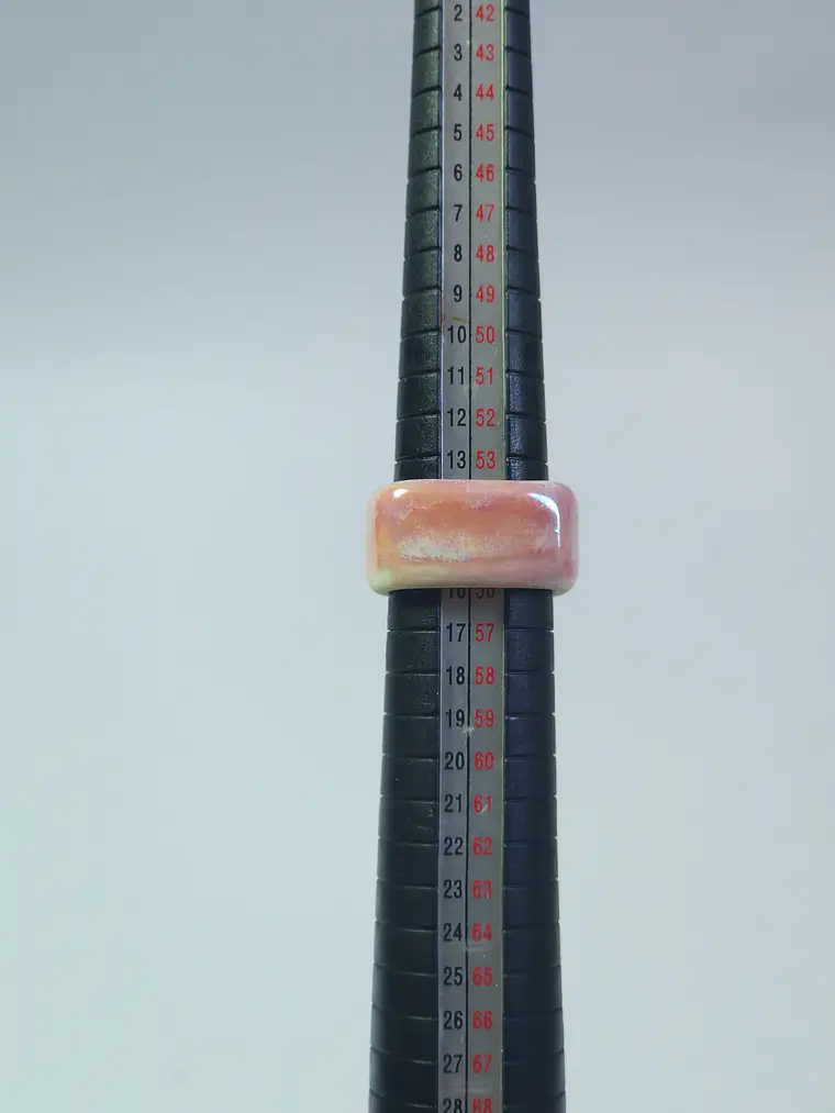 Anillo candy rosa talla 16 3