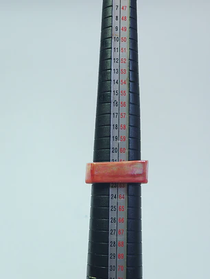 Anillo Candy Rojo  talla 23