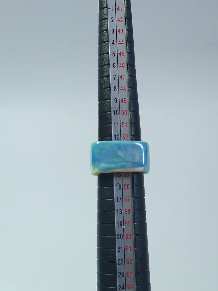 Anillo Candy azul talla 15 3