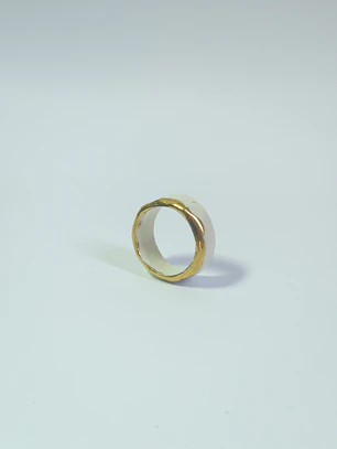 Anillo porcelana tallado talla 18,5