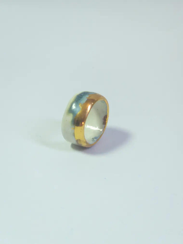 Anillo espuma turquesa talla 23 n°2 1