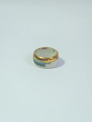 Anillo espuma turquesa talla 23 n°2