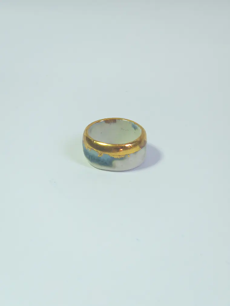 Anillo espuma turquesa talla 23 n°2 2