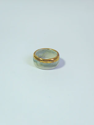 Anillo espuma turquesa talla 19