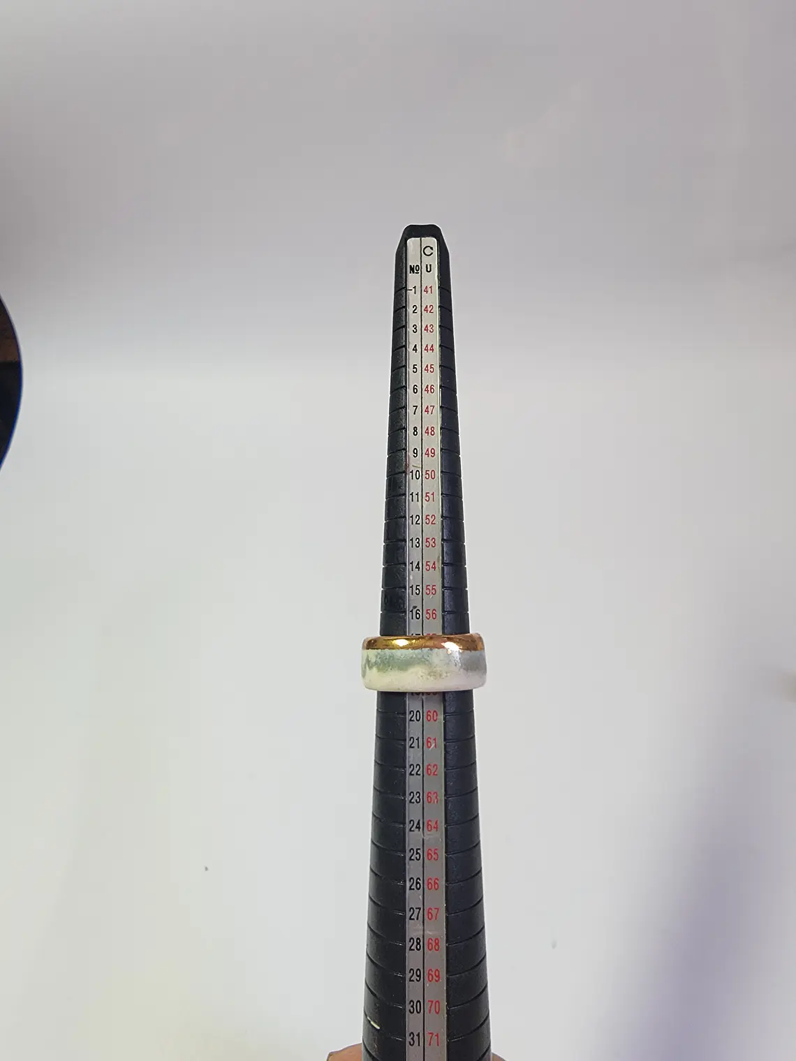 Anillo espuma turquesa talla 19 3