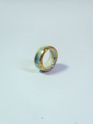 Anillo espuma turquesa talla 22