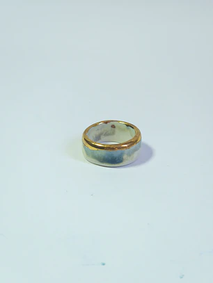 Anillo espuma turquesa talla 22