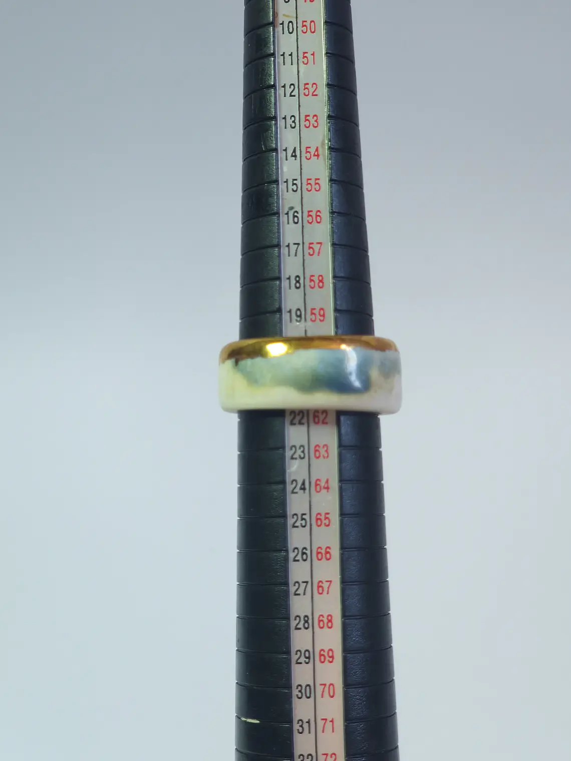 Anillo espuma turquesa talla 22 3