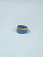 Anillo de porcelana azul talla 18 - Miniatura 1