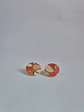 Aros vitral rojo pequeño - Miniatura 3