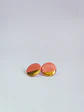 Aros circulares rosa pequeños - Miniatura 2