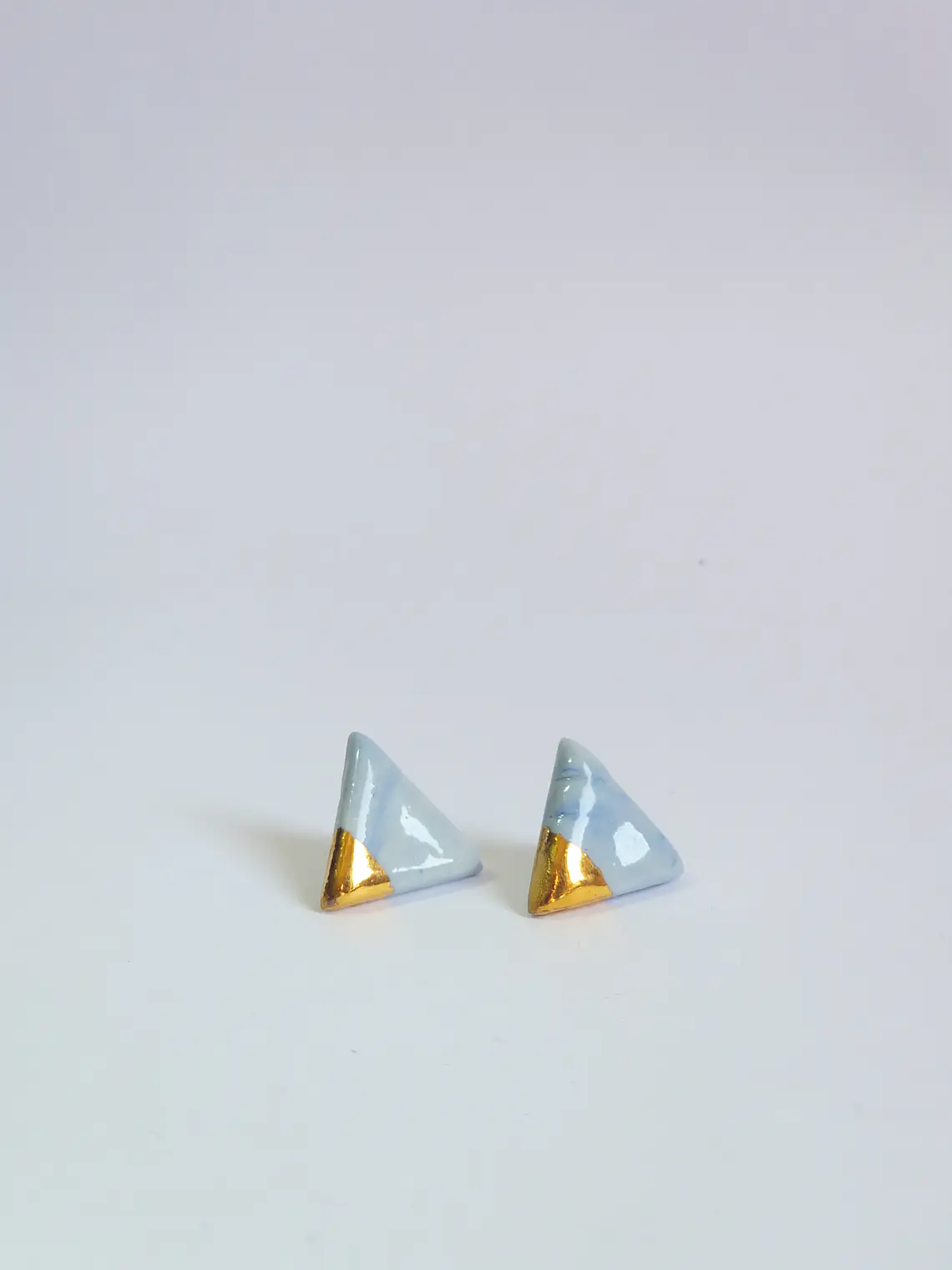 Aros triángulo celeste 3