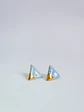 Aros triángulo celeste - Miniatura 3