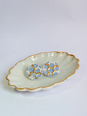 Aros panal celeste grandes