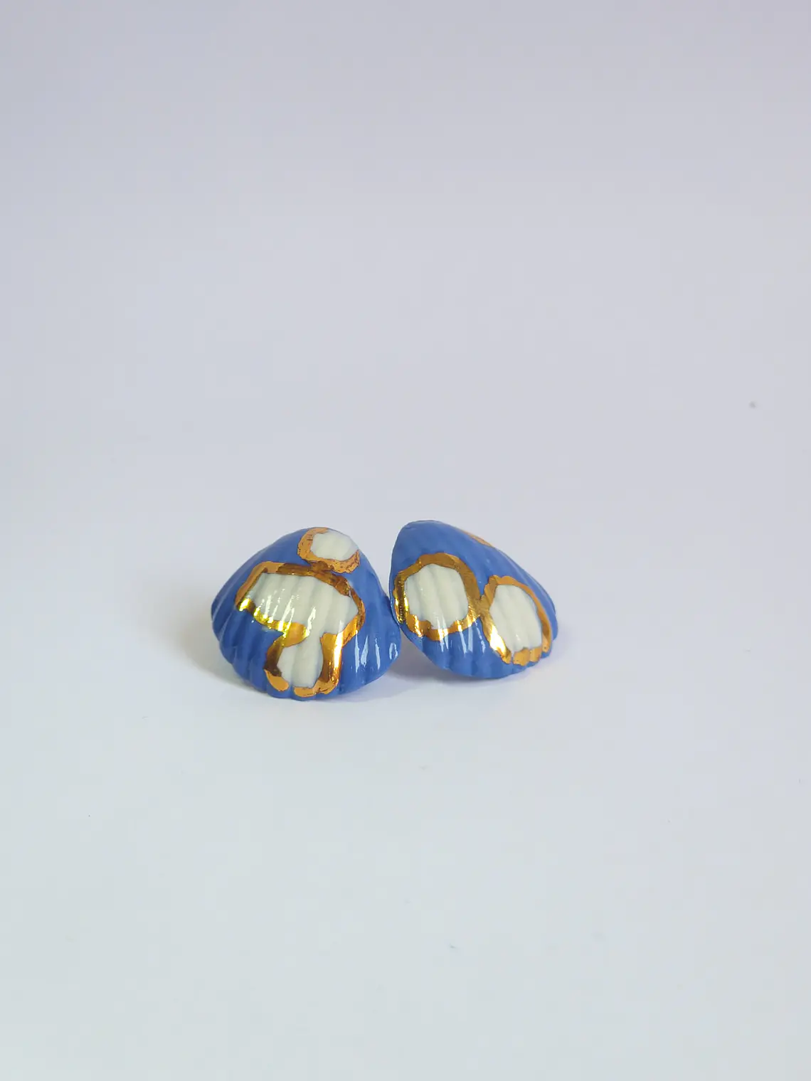 Aros concha azul 2