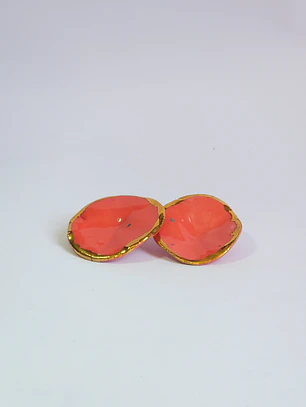 Aros pétalos rojos
