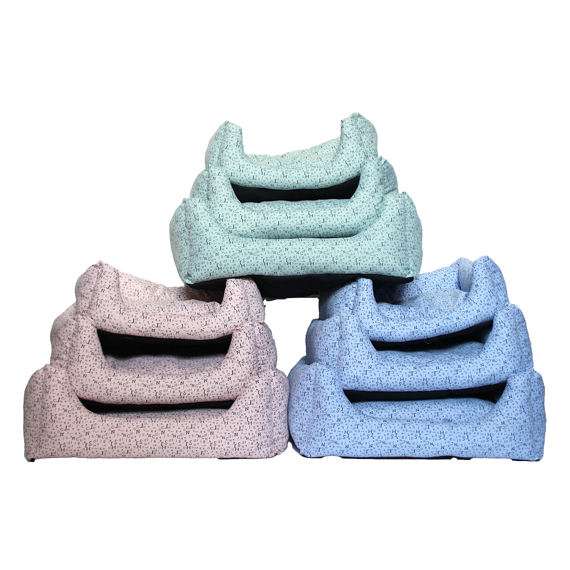 Juego De Camas 3 Piezas Para Mascotas 1