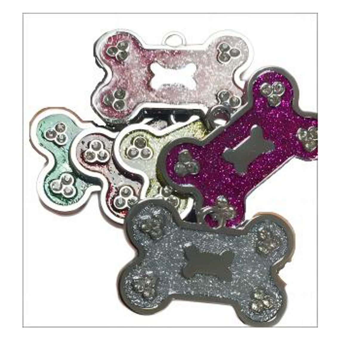 Placa Para Mascotas * 1 Pcs 1