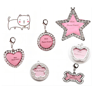 Placa Para Mascotas * 1 Pcs