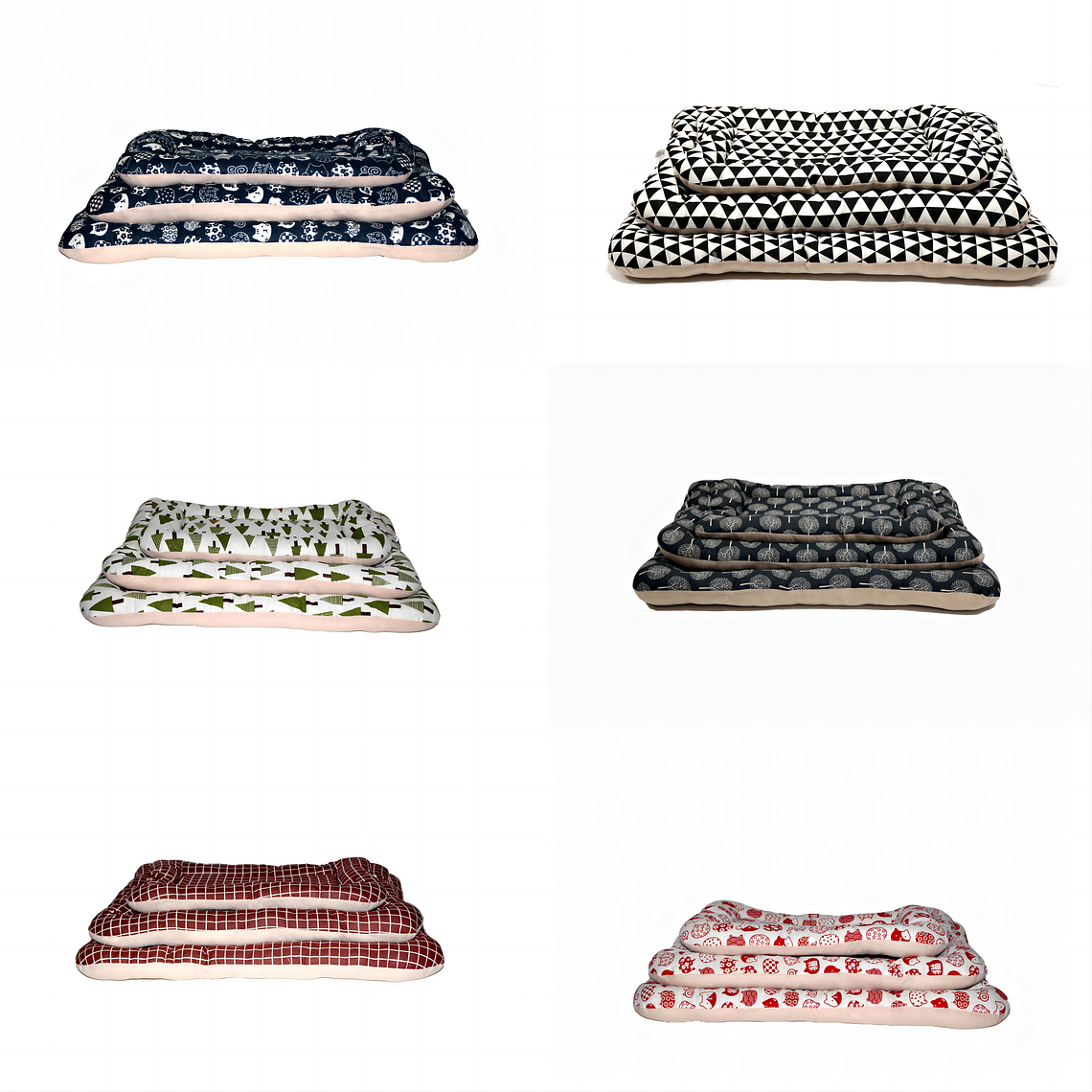 Juego De Camas 3 Piezas Para Mascotas 1