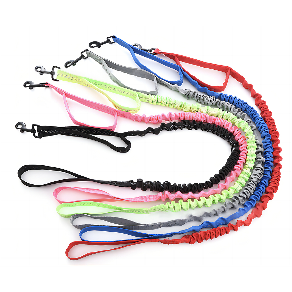 Correa Fuerte Para Perros Con Amortiguacion Elastica 1.2M 1