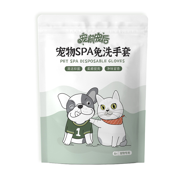 Toallitas Humedas Para Mascotas 6 Pcs 1