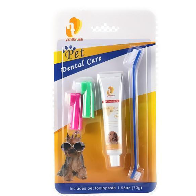 Cepillo De Dientes Y Pasta De Dientes Para Mascotas 1