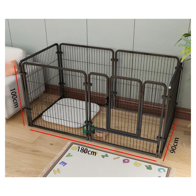 Jaula/Corral Para Mascotas 100*90*180 1