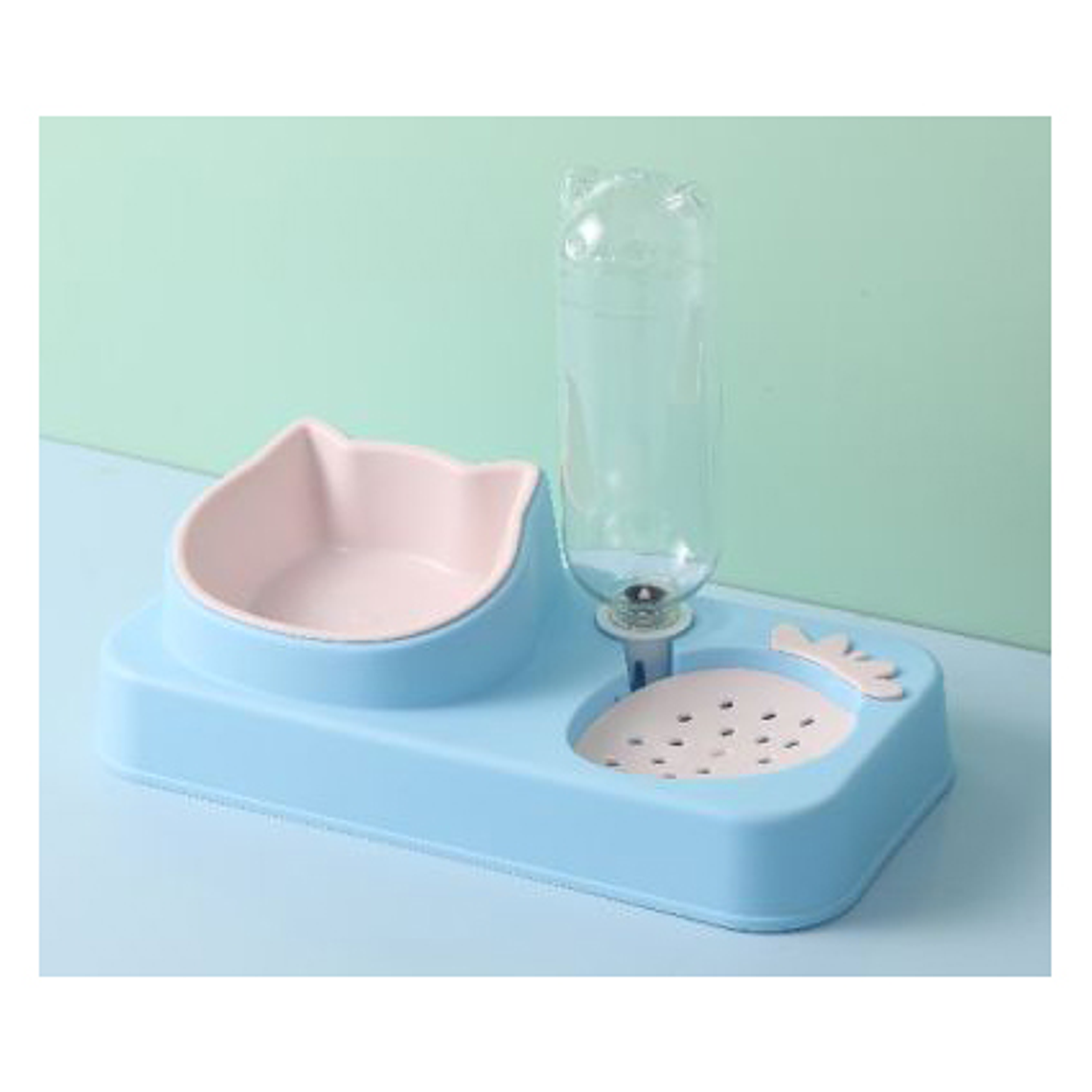 Plato Plastico + Dispensador De Agua 1