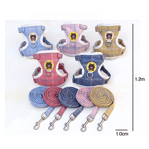 Conjunto De Correa Para Mascotas 1.0*120Cm