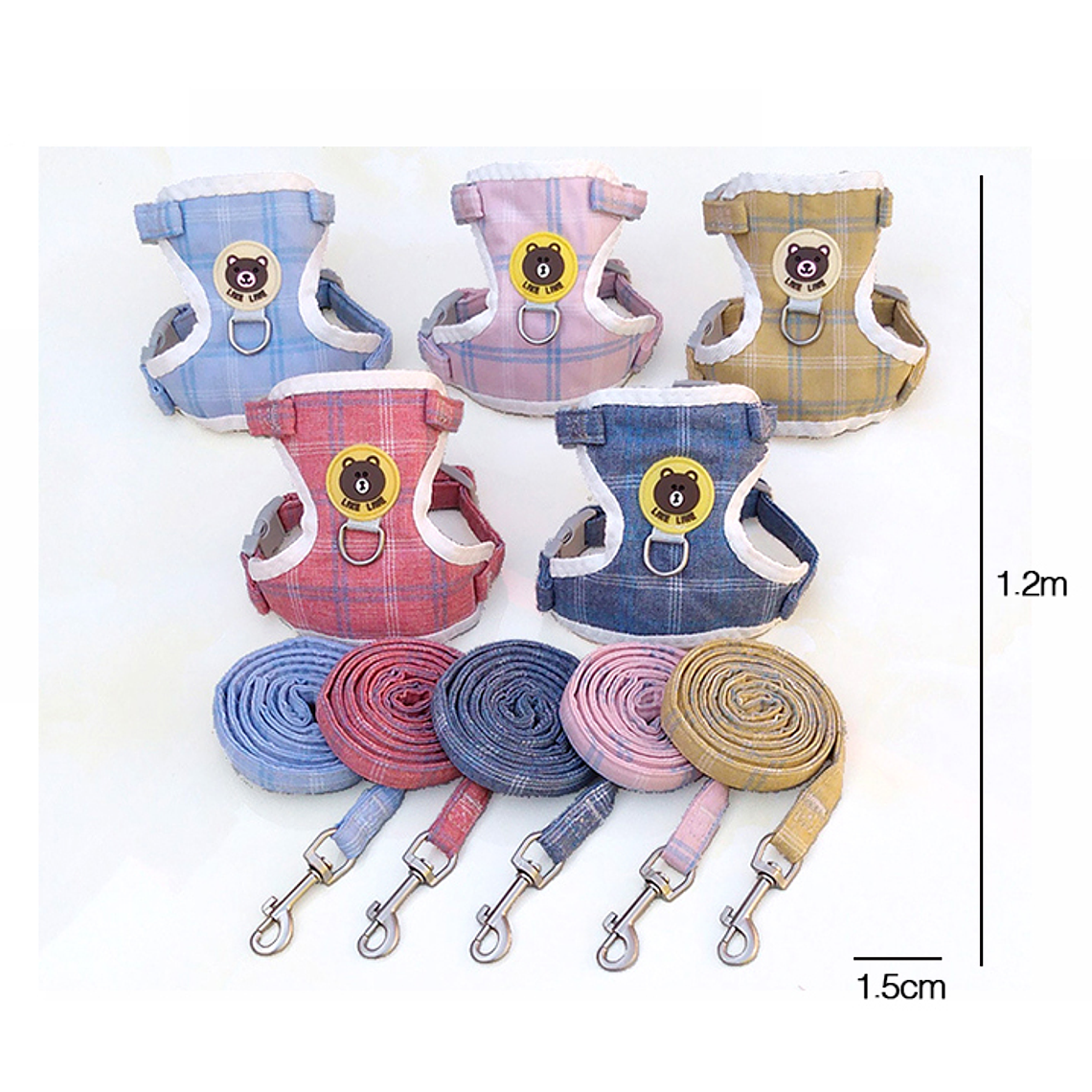 Conjunto De Correa Para Mascotas 1.5*120Cm 1