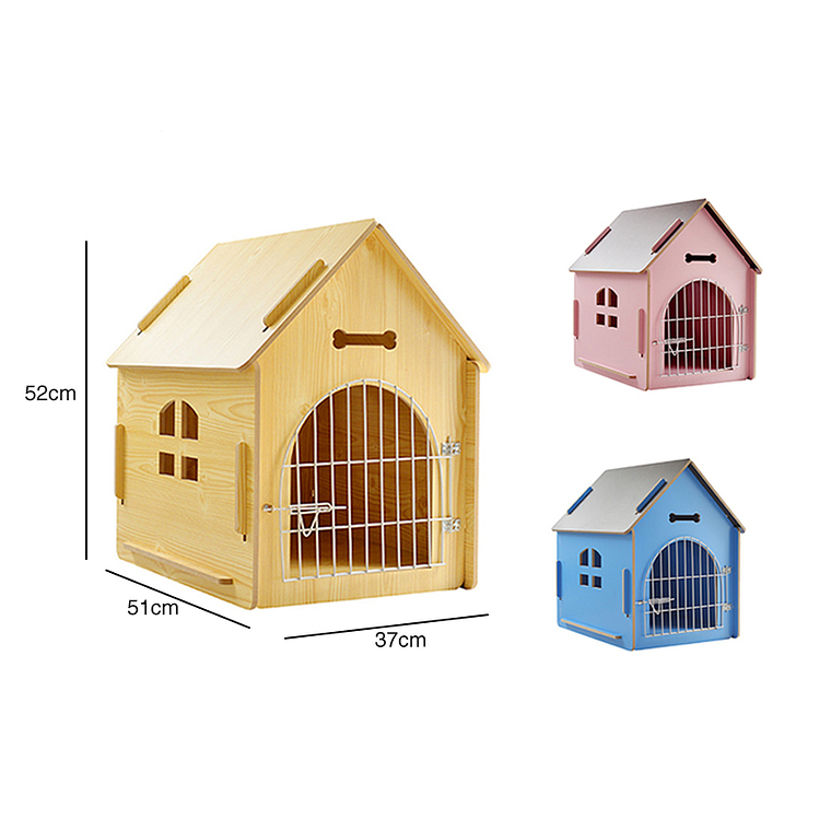 Casa De Mascota Madera 1