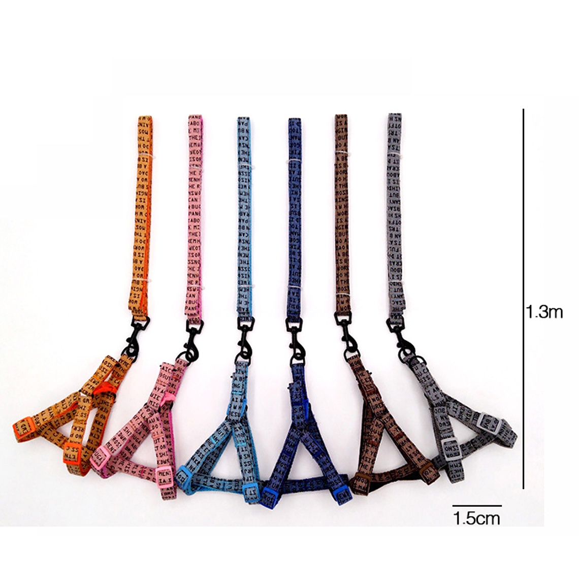 Conjunto De Arnes Para Mascotas 1.5*130Cm 1