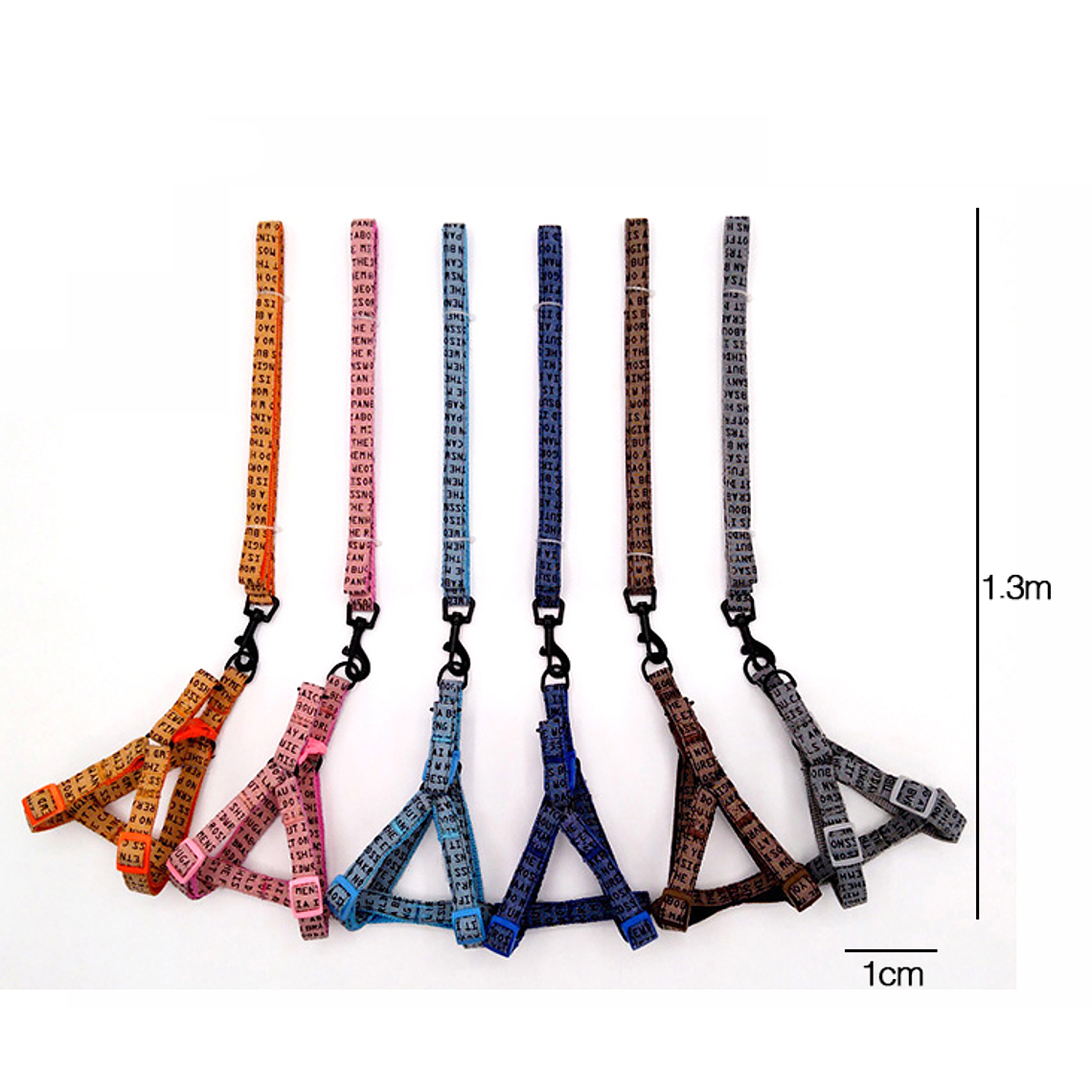 Conjunto De Arnes Para Mascotas 1.0*130Cm 1