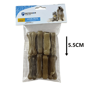 Hueso Masticable Mascotas *8 Pcs