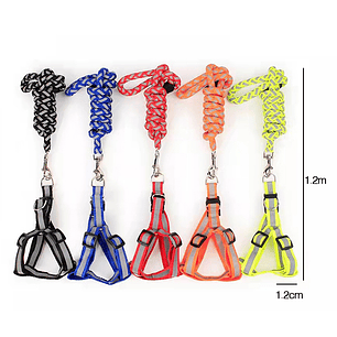 Conjunto De Arnes Para Mascotas 1.2*130Cm
