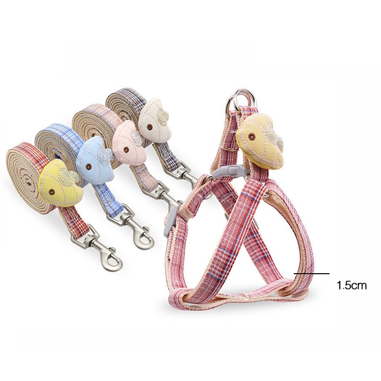 Conjunto De Arnes Para Mascotas 1.5Cm 1